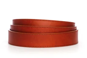 1.25" Saddle Tan Vegetable Tanned Leather Strap