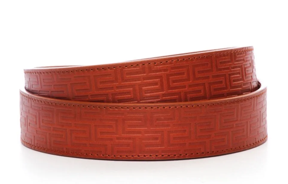 1.5" Saddle Tan Vegetable Tanned Leather - Signature Strap