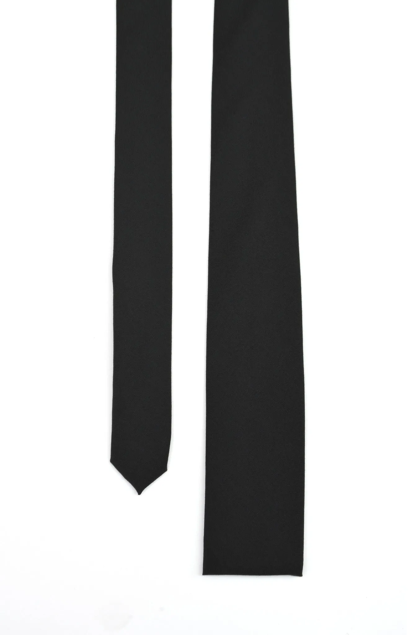 2003 Super 140's Wool Handmade Square-End Narrow Tie