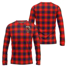 Abernethy Tartan Long Sleeve T-Shirt with Family Crest