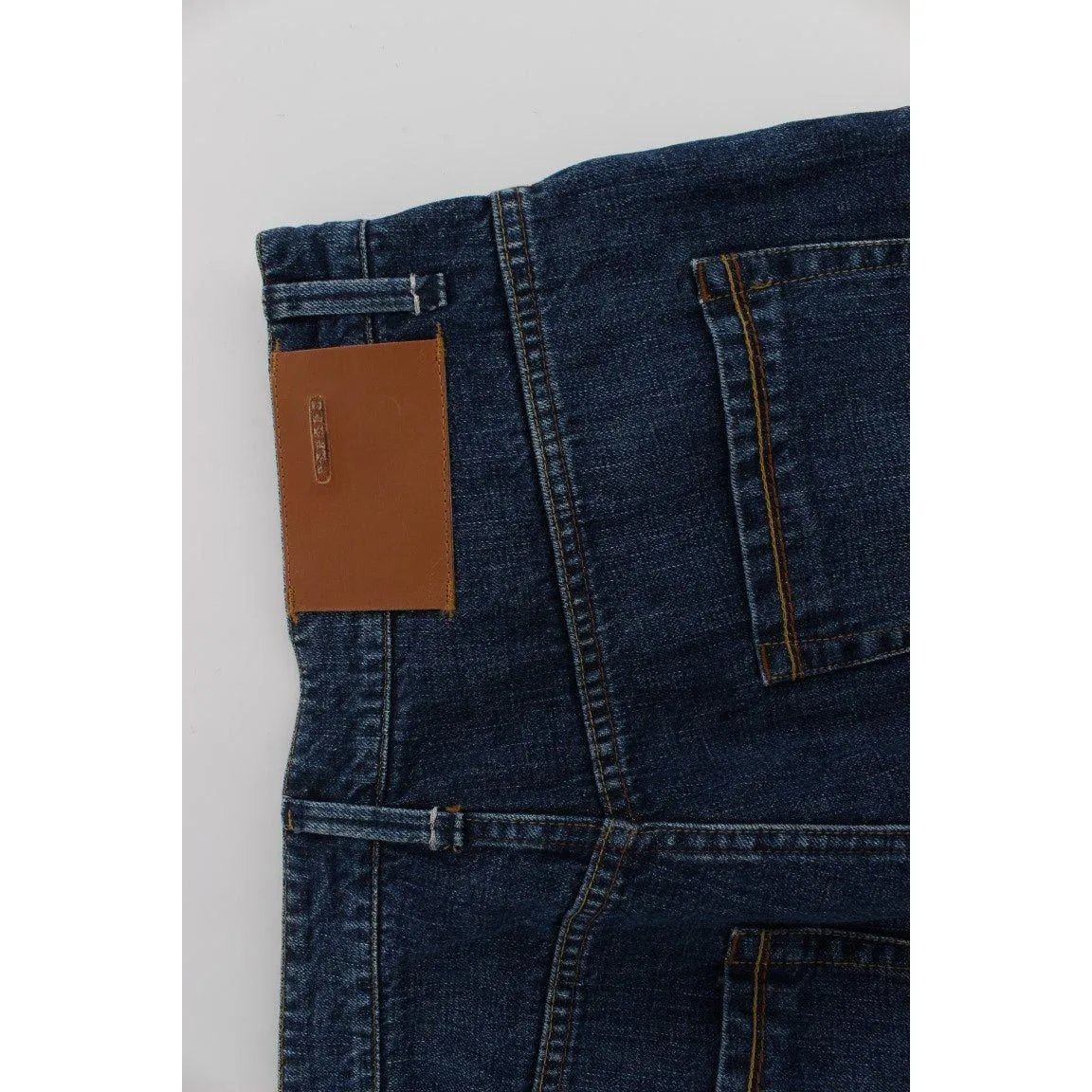 Acht Chic Baggy Loose Fit Blue Jeans for Men