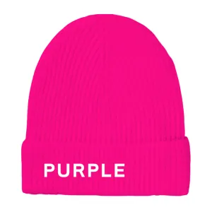 Acrylic Cuffed Beanie (Pink) - PP921ABNP423