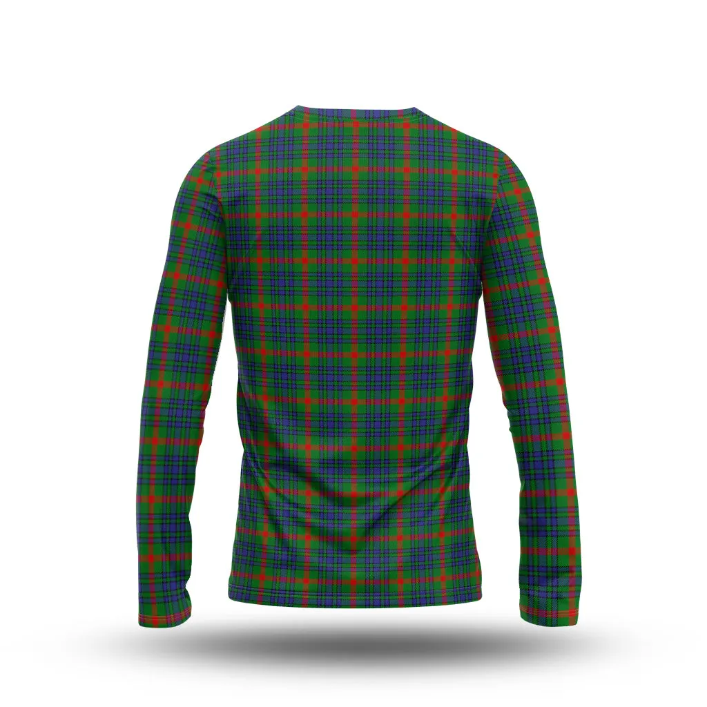 Aiton Tartan Long Sleeve T-Shirt with Family Crest