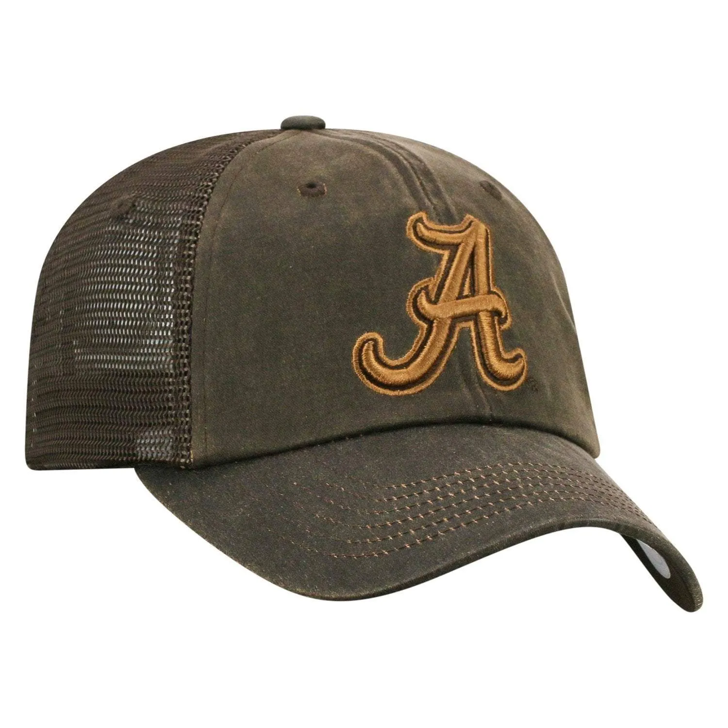 Alabama Crimson Tide TOW Brown "Chestnut" Style Mesh Adj. Strap Relax Hat Cap