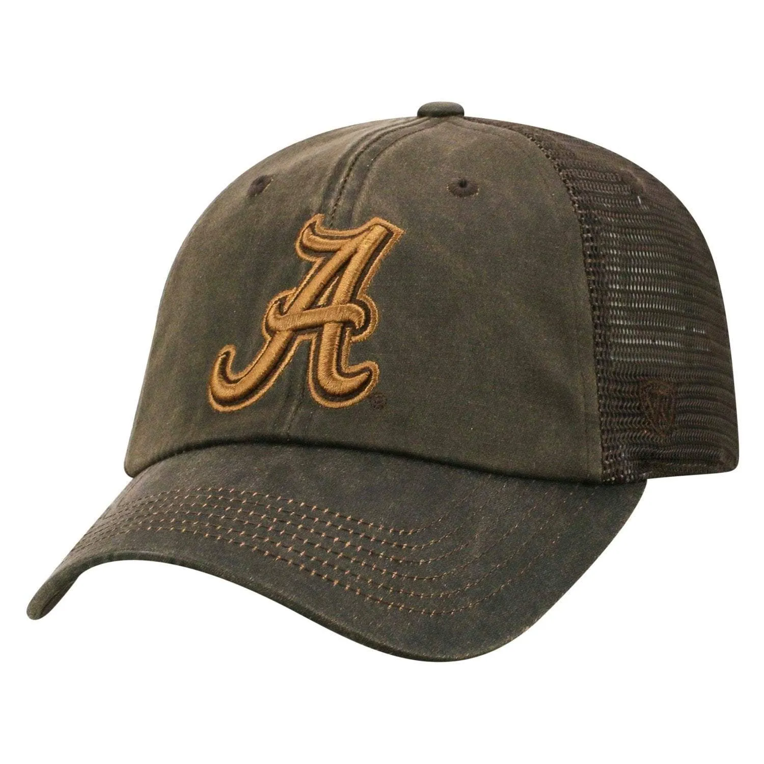 Alabama Crimson Tide TOW Brown "Chestnut" Style Mesh Adj. Strap Relax Hat Cap