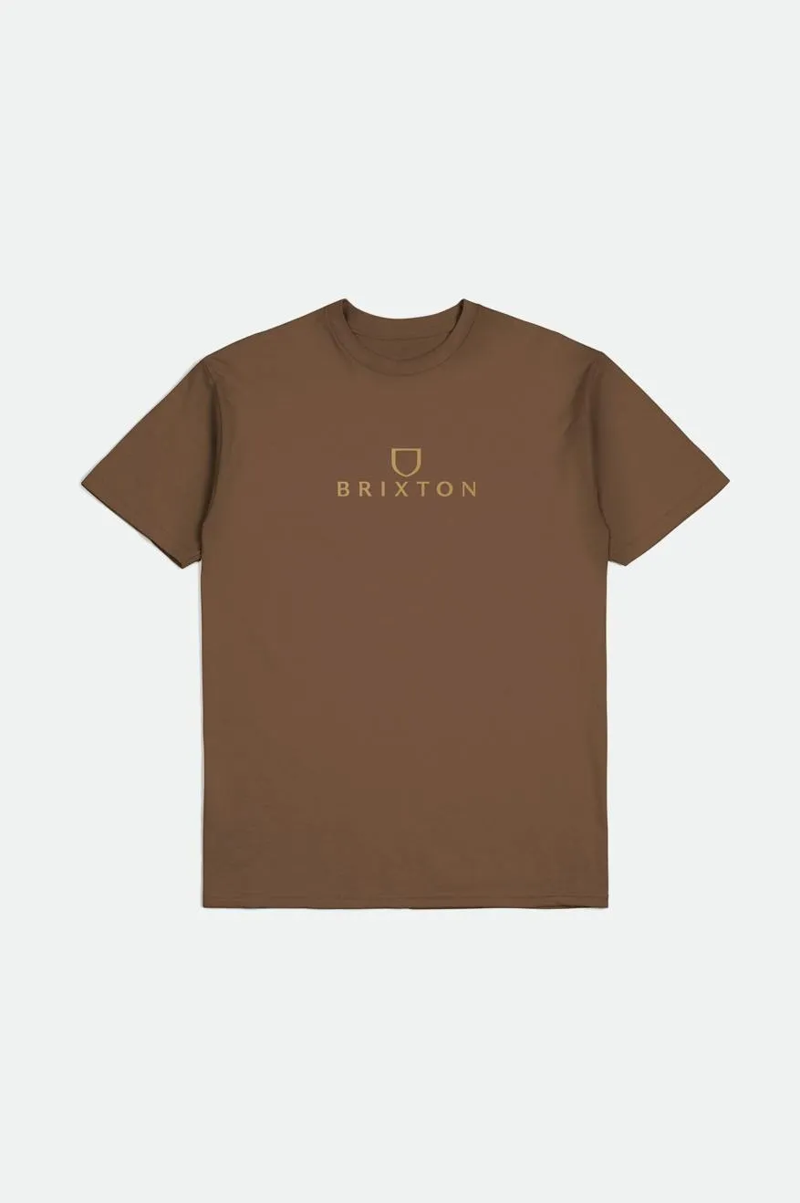 Alpha Thread S/S Standard Tee - Bison