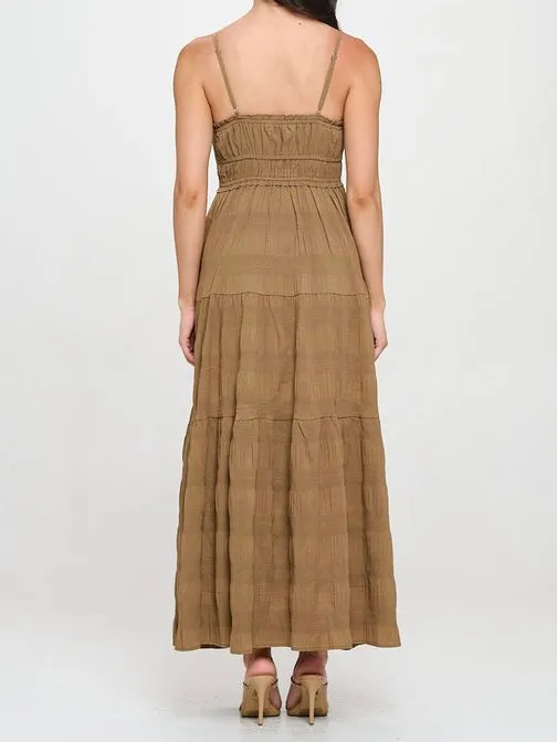 Amari Maxi Dress (Mocha)