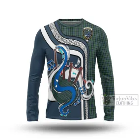 Arbuthnot Tartan Long Sleeve T-Shirt with Epic Bagpipe Style