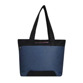 Arctic Fox 15.6" Laptop Tote Bag For Women Work Bag Lattice (Dark Denim)