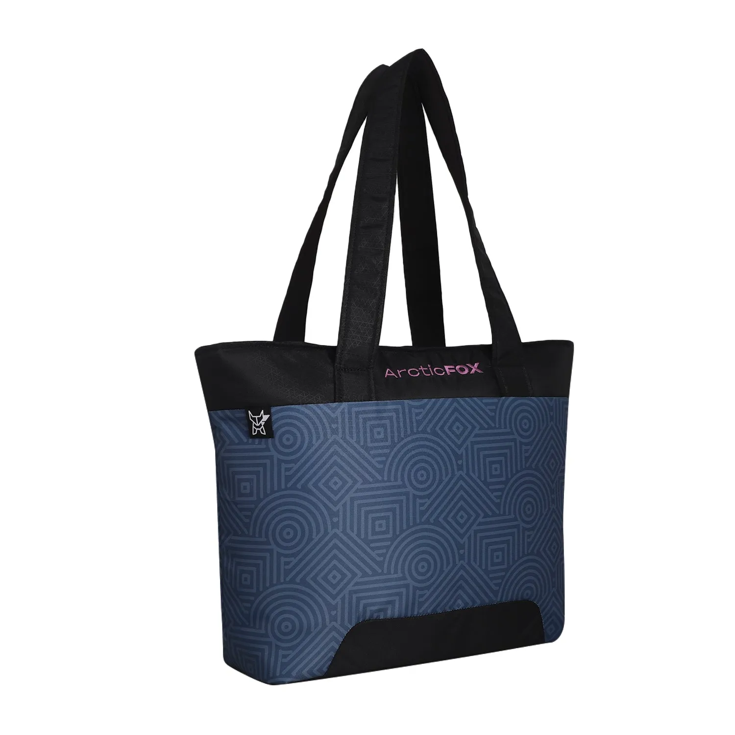 Arctic Fox 15.6" Laptop Tote Bag For Women Work Bag Lattice (Dark Denim)