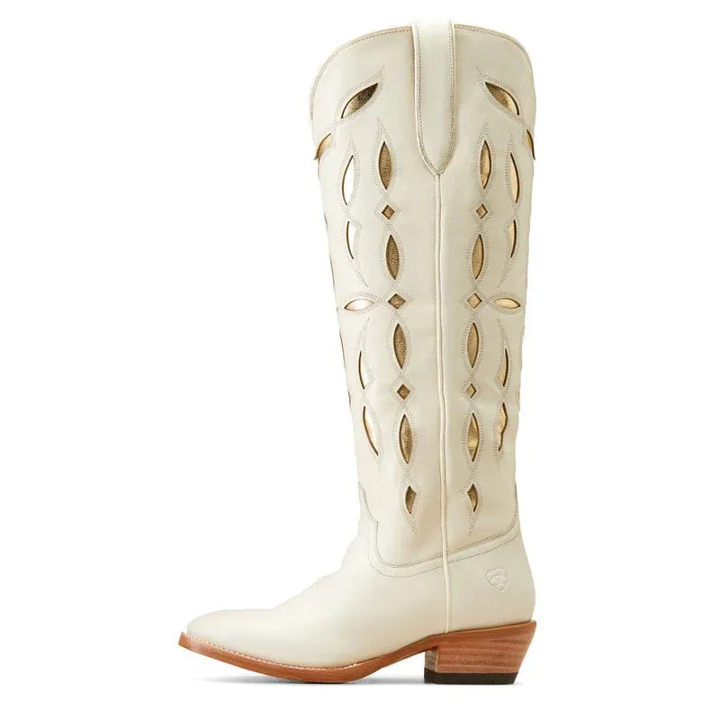 Ariat Women's Saylor StretchFit Western Boot in Blanco