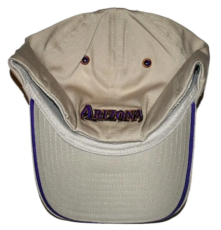 Arizona Diamondbacks New Era Khaki Flexfit Hat Cap (M/L)