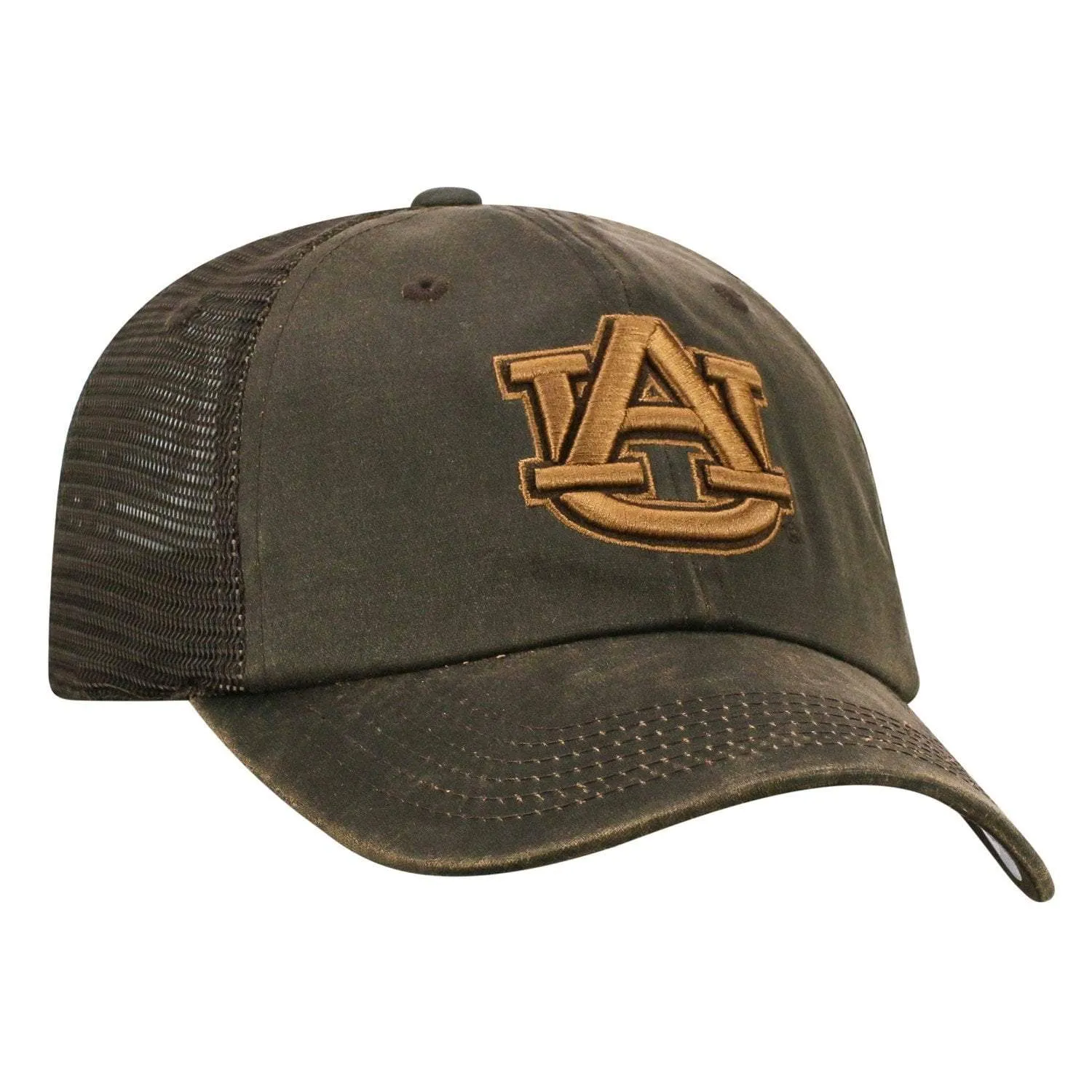 Auburn Tigers TOW Brown "Chestnut" Style Mesh Adj. Strap Relax Hat Cap