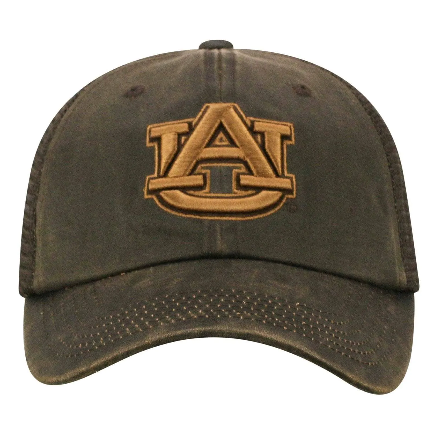 Auburn Tigers TOW Brown "Chestnut" Style Mesh Adj. Strap Relax Hat Cap