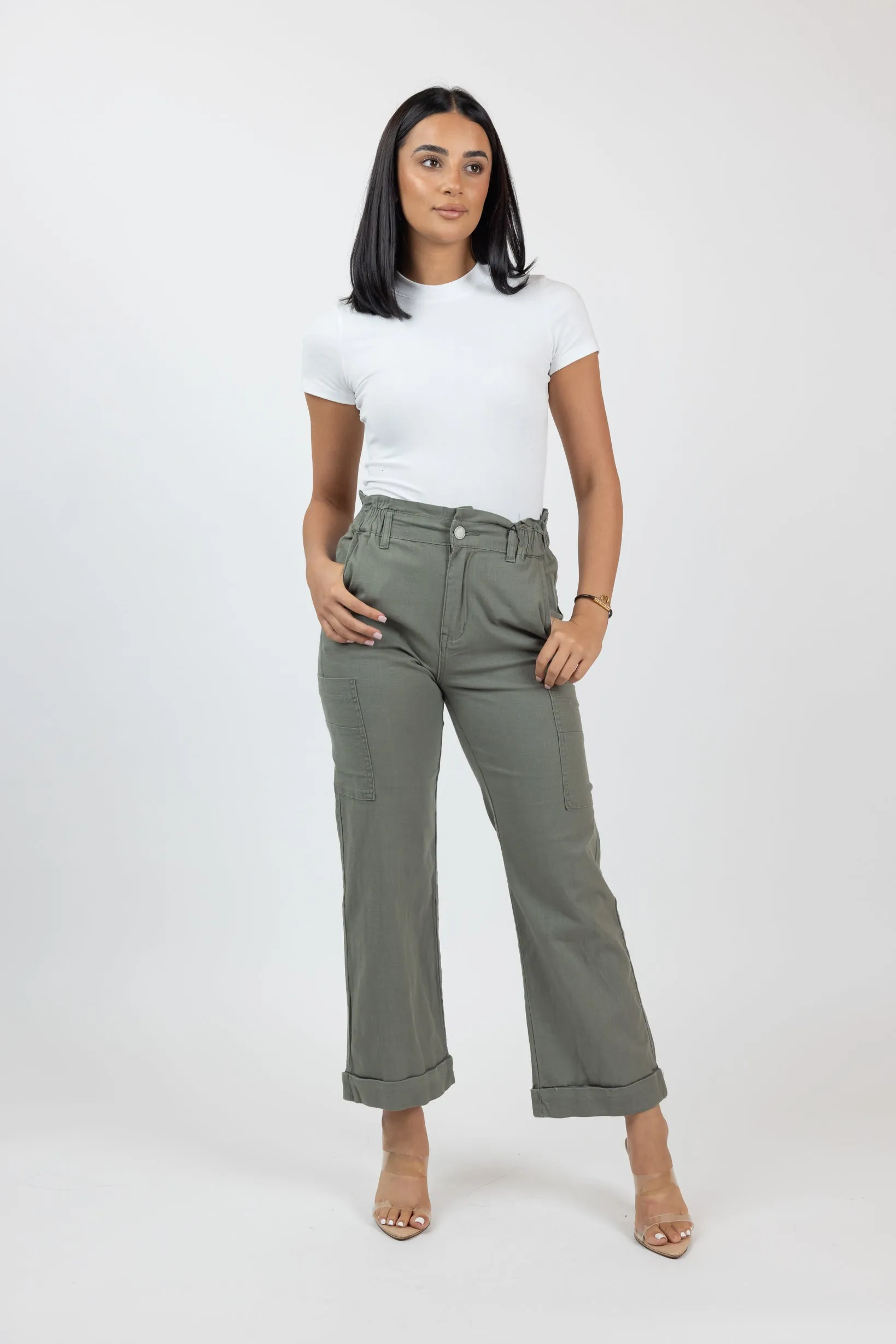 Azaria Stretch Straight Leg Pants