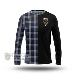 Baird Dress Tartan Long Sleeve T-Shirt with Family Crest and Half Of Me Style