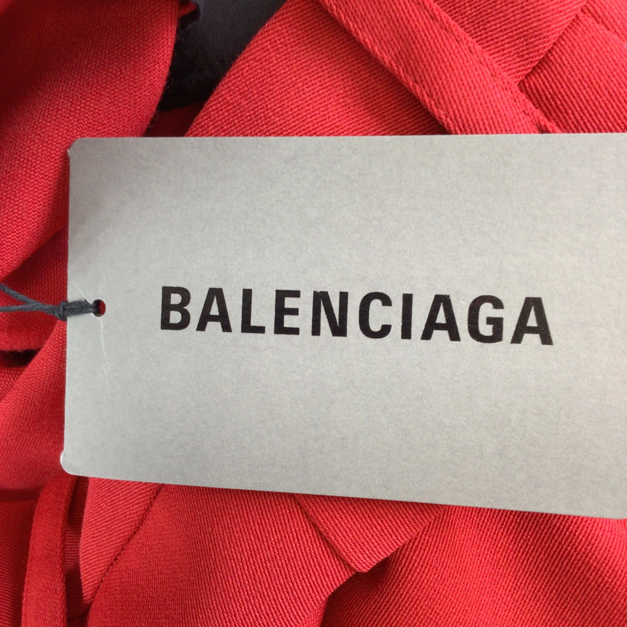 Balenciaga Red 2019 Pleat-Front Tailored Wool Pants