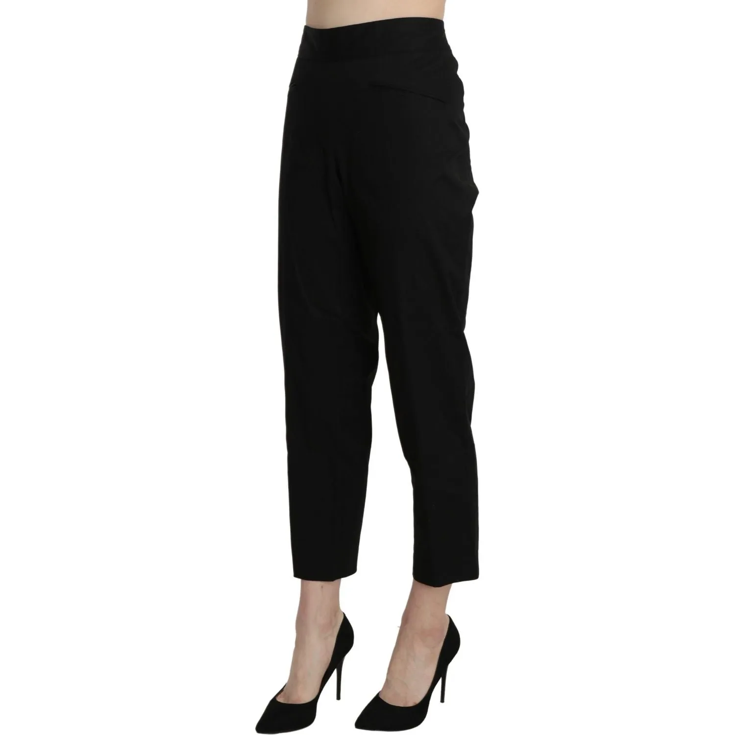 BENCIVENGA Elegant High Waist Cropped Pants