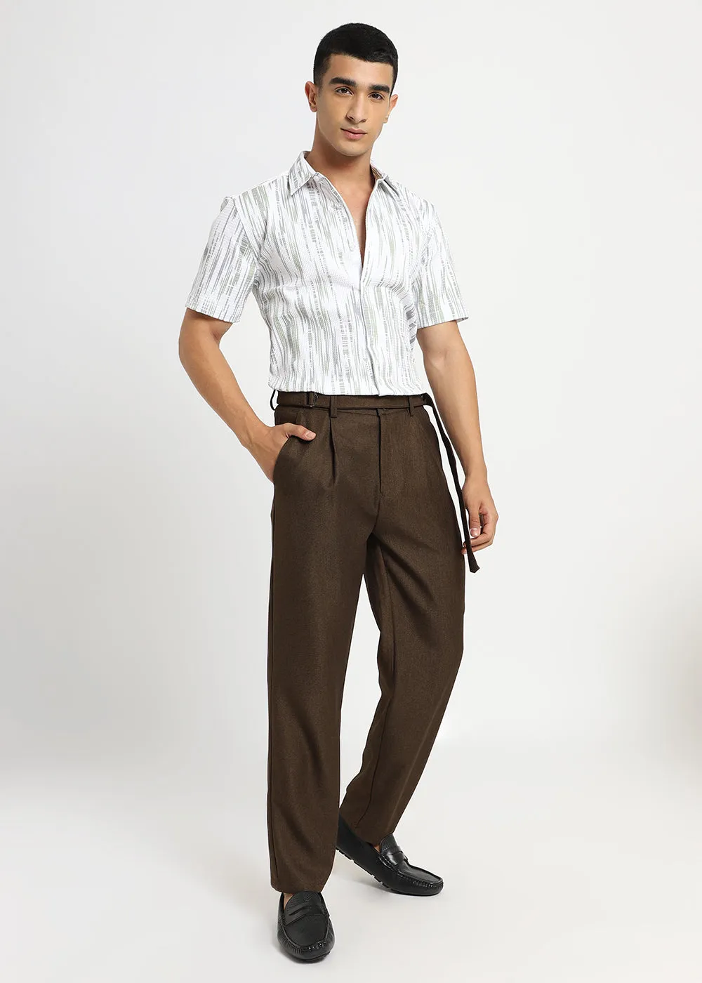 Brown Gurkha Pant