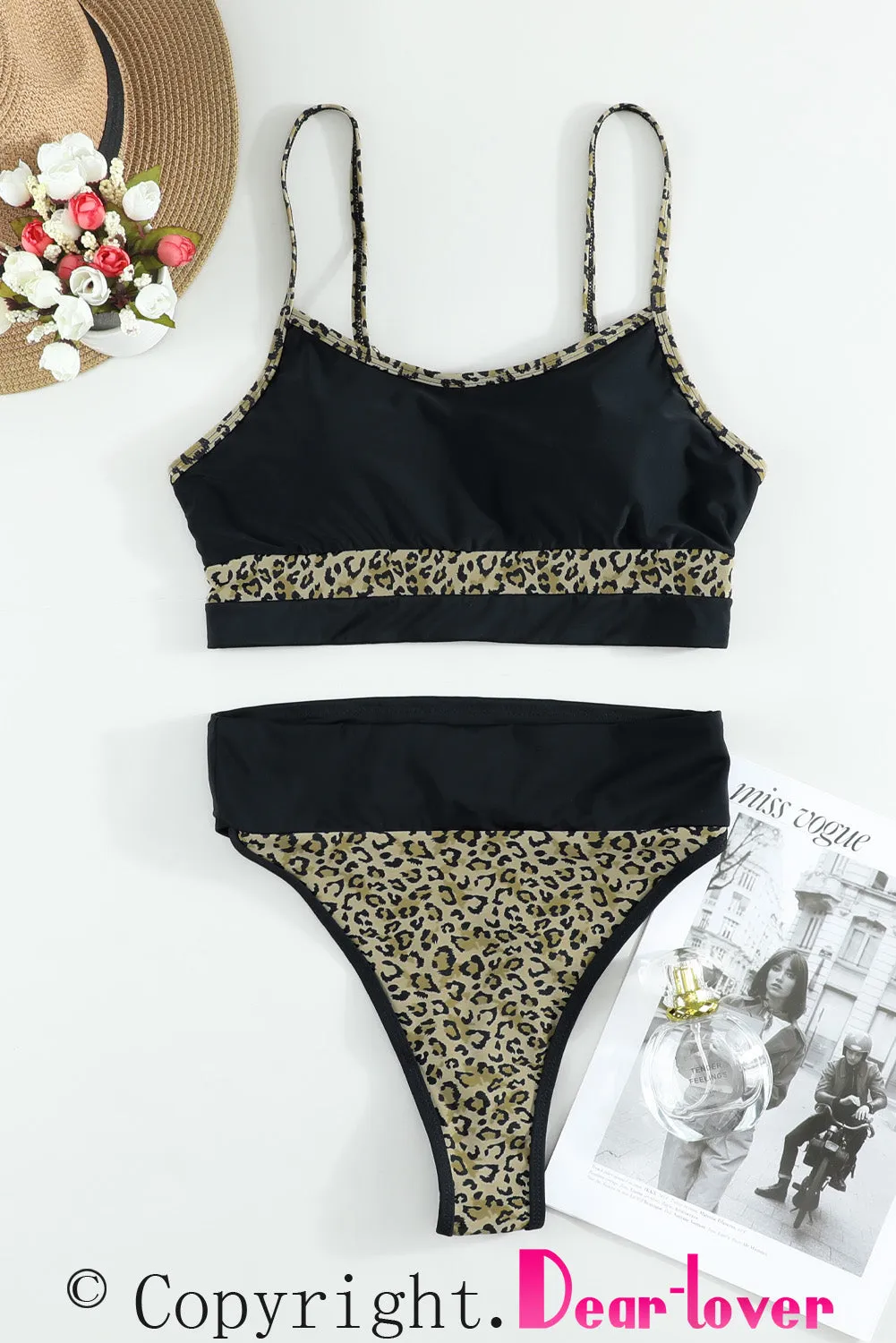 Camisole High Waisted Swimsuit