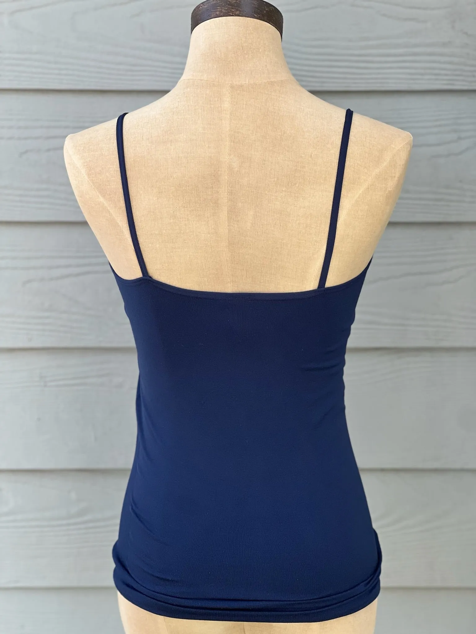 CAMISOLE W/ SIDE RIBBING (NAVY)