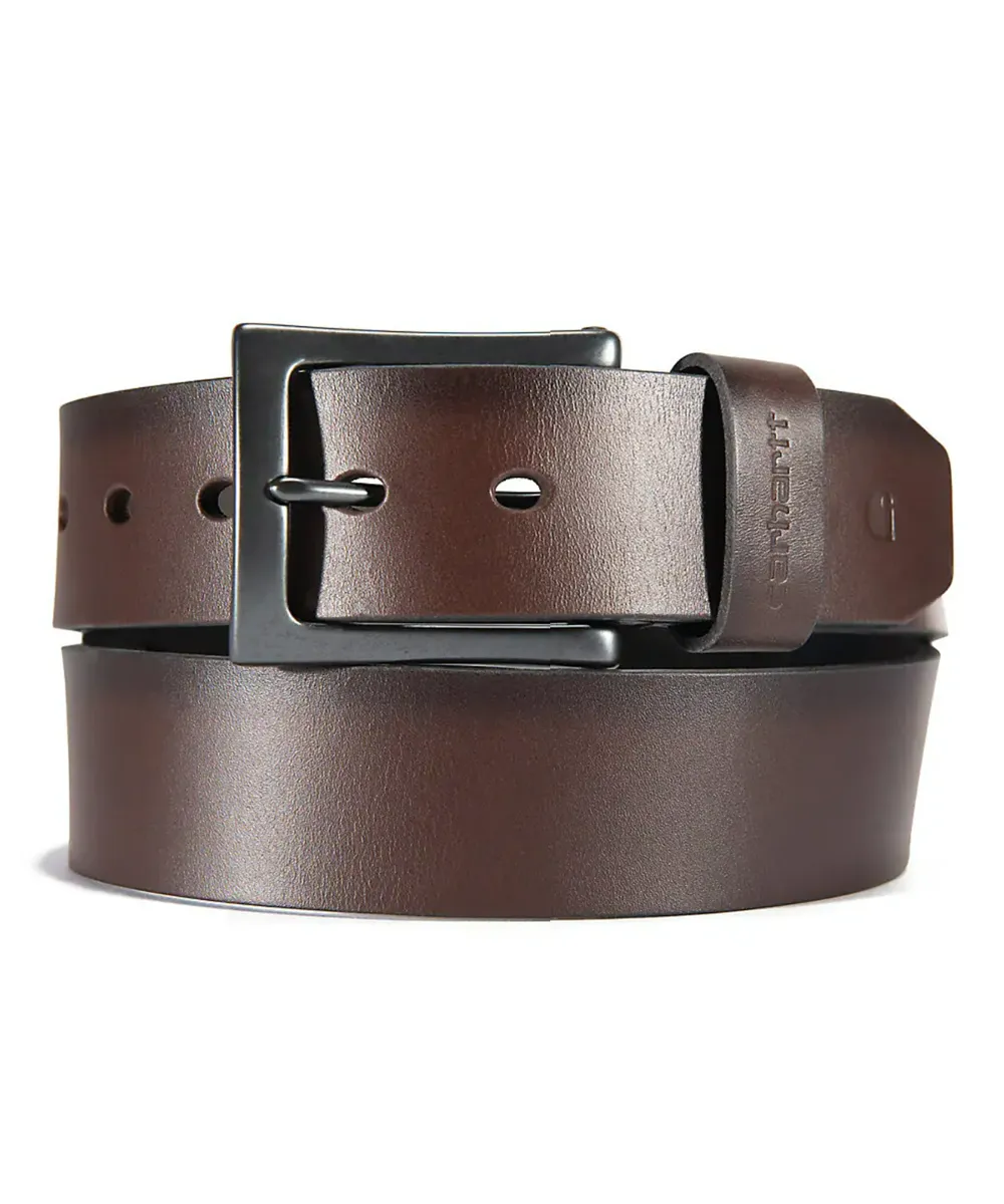 Carhartt Anvil Leather Belt - Brown