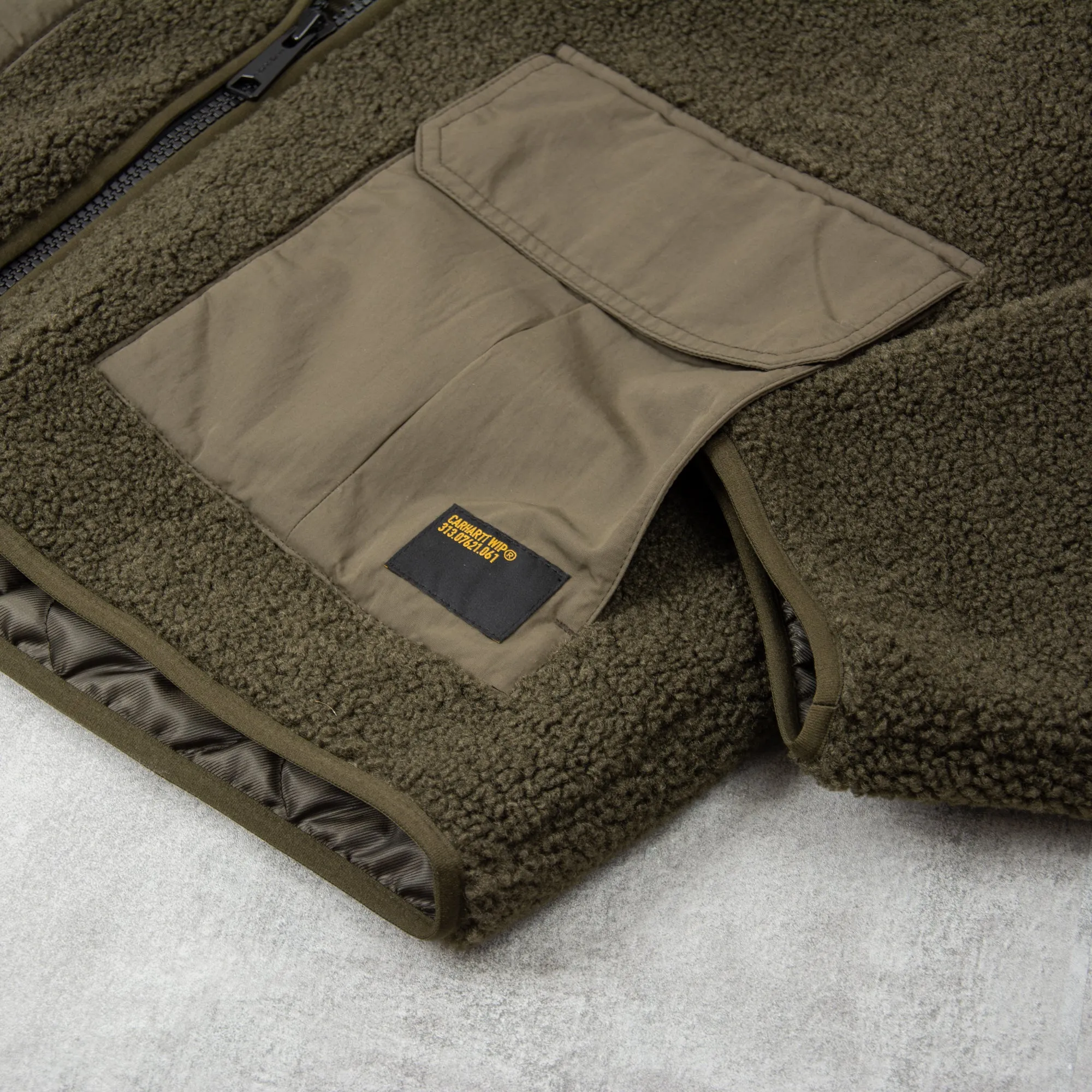 Carhartt WIP Devin Fleece Liner Jacket - Cypress