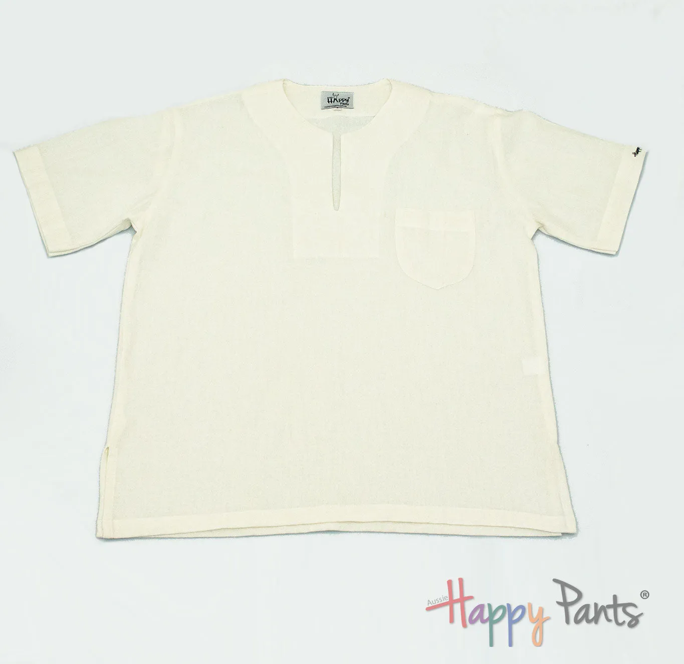 Casper White Men’s Resort Cotton Shirt