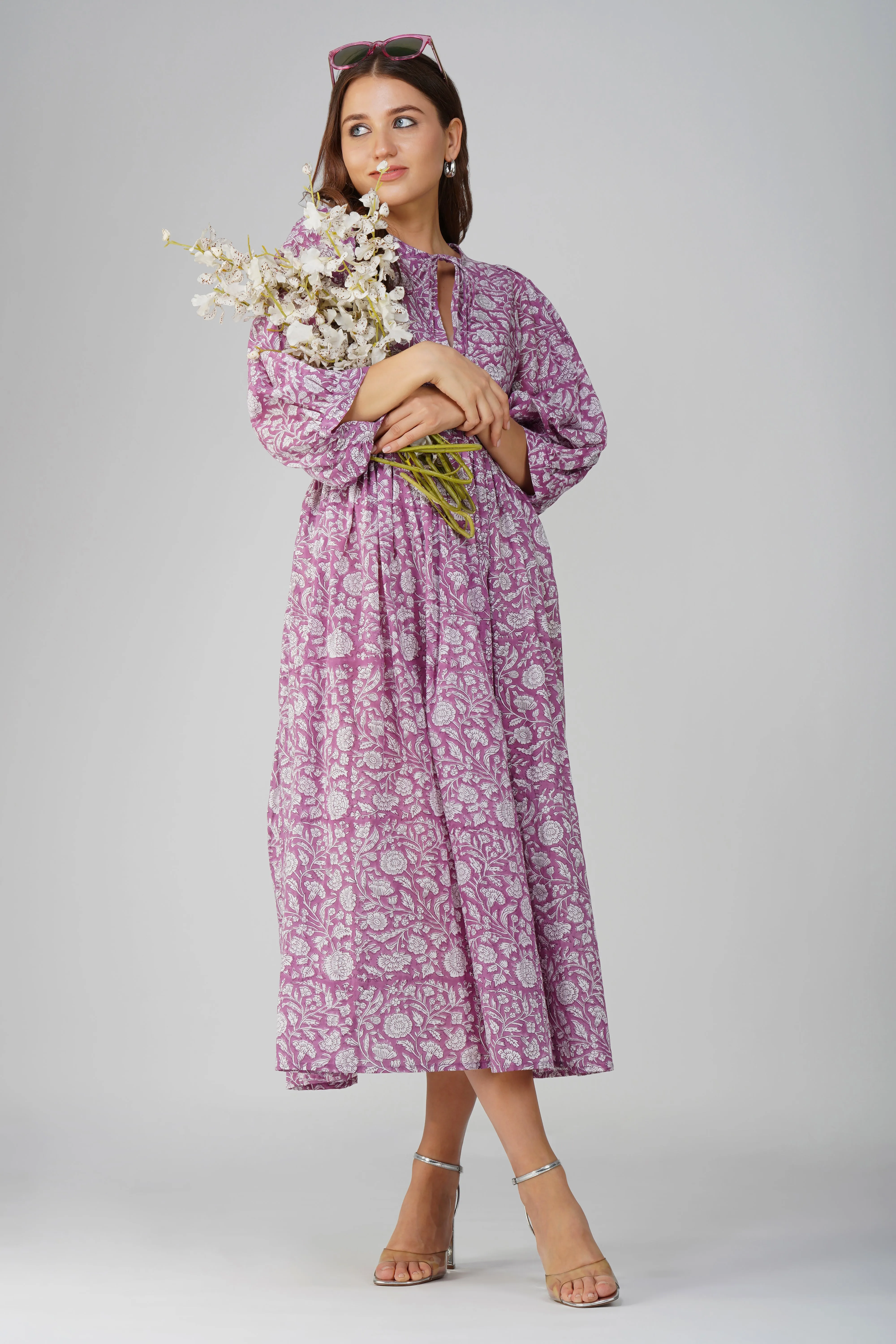 Charlotte Maxi Dress - Light Purple