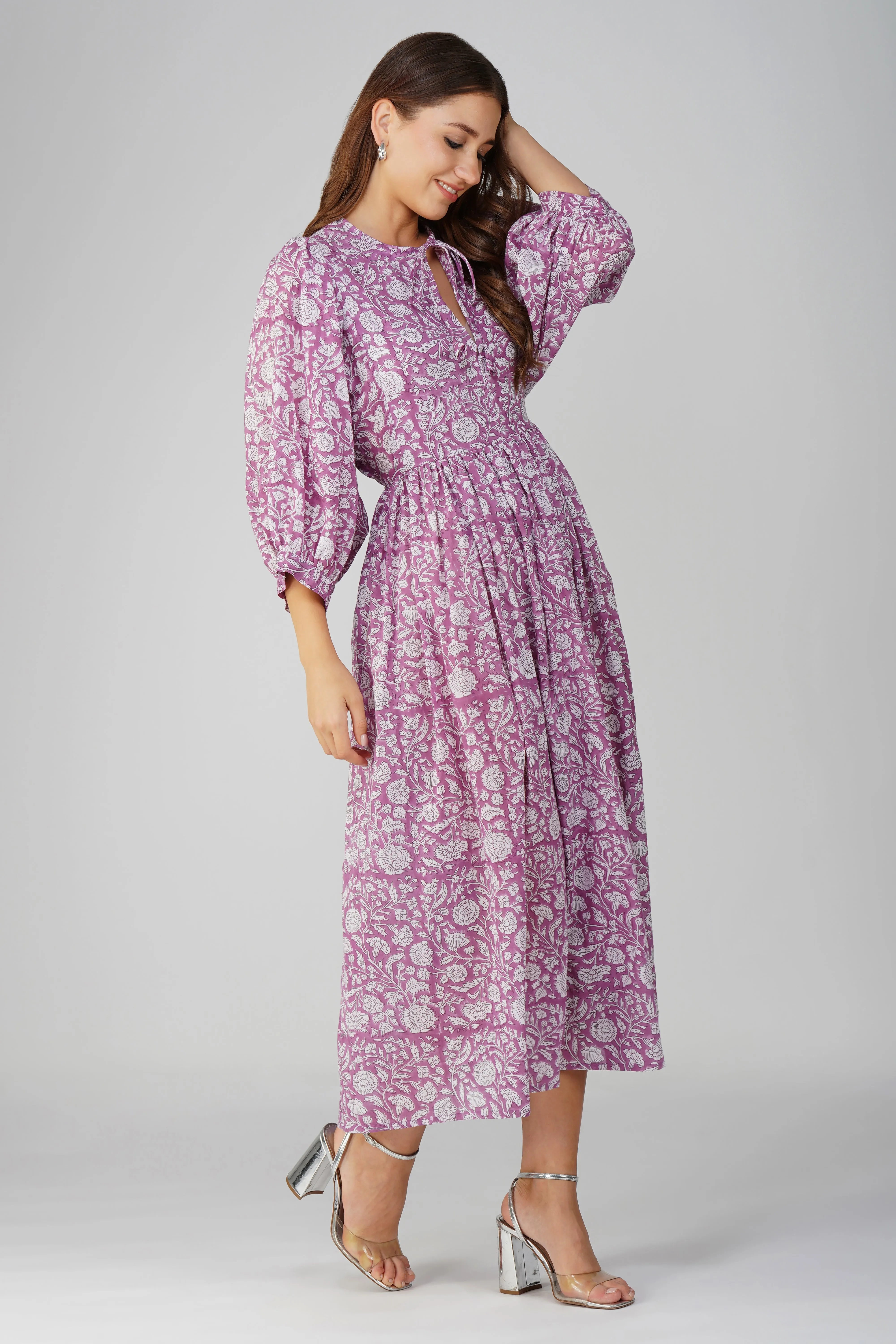 Charlotte Maxi Dress - Light Purple