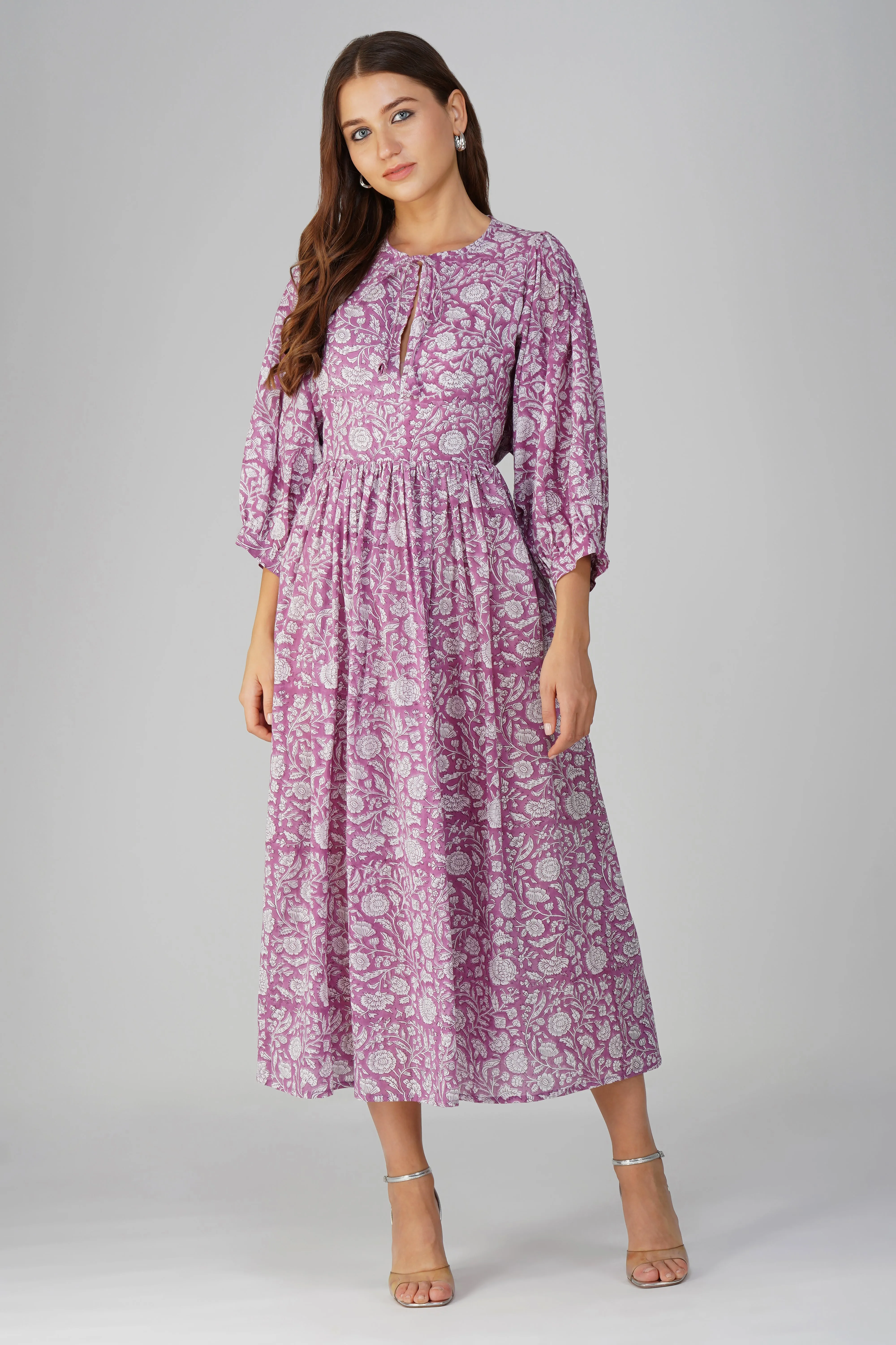 Charlotte Maxi Dress - Light Purple