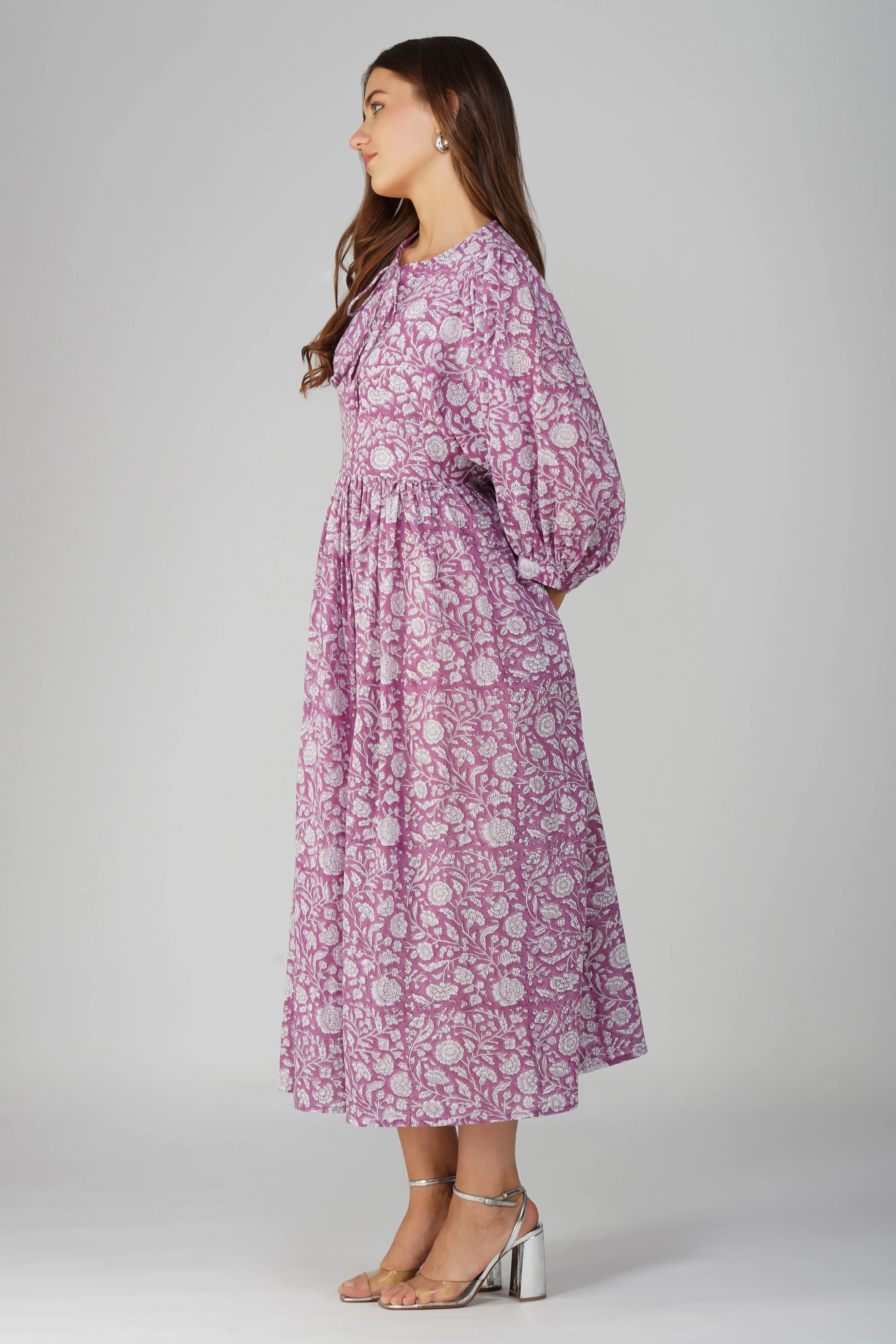 Charlotte Maxi Dress - Light Purple