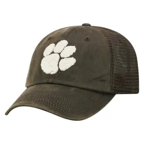 Clemson Tigers TOW Brown "Chestnut" Style Mesh Adj. Strap Relax Hat Cap