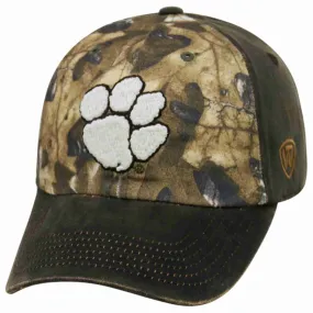 Clemson Tigers TOW Brown Realtree Camo Driftwood Adjustable Slouch Hat Cap