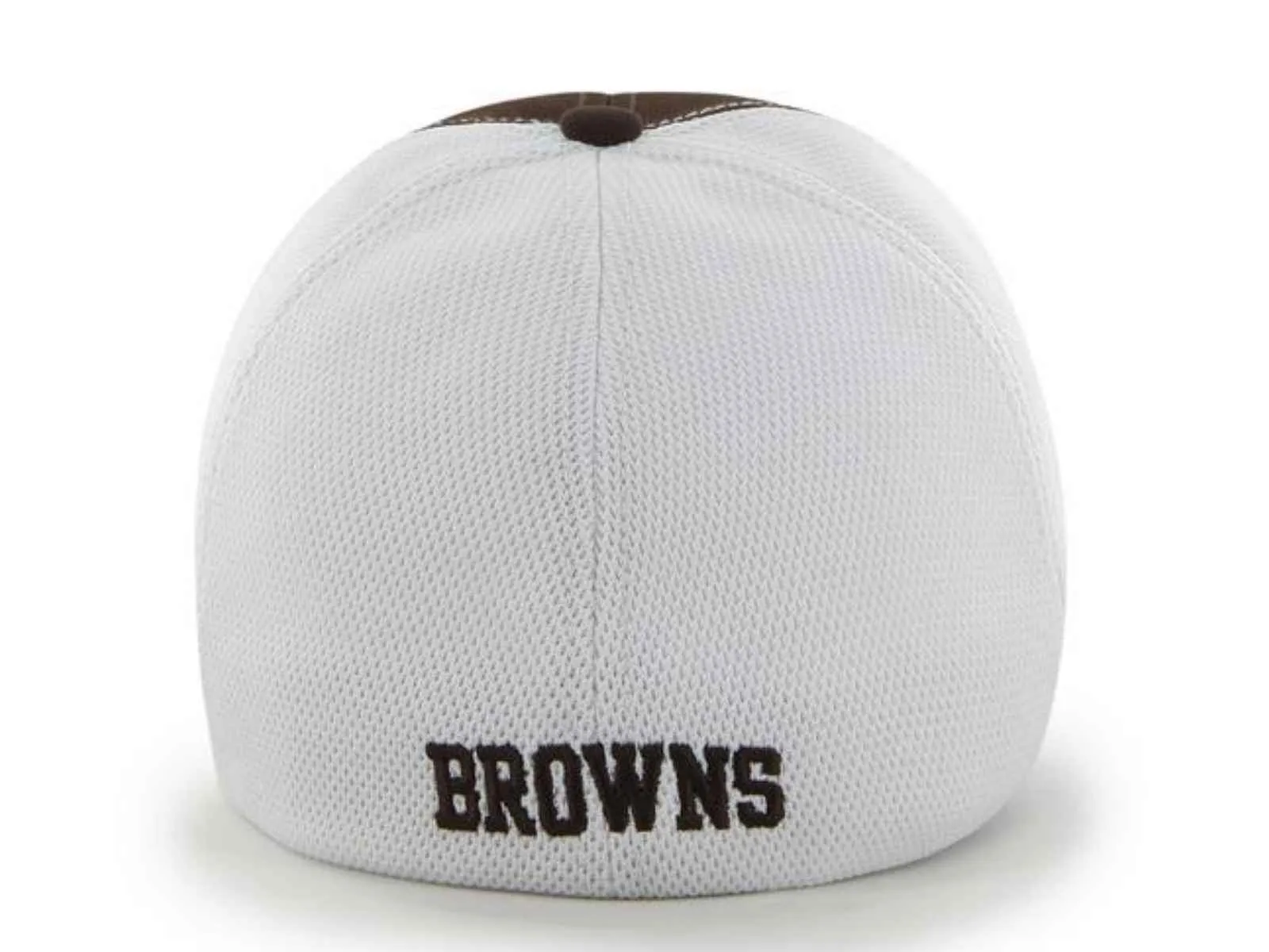 Cleveland Browns 47 Brand Brown Draft Day Closer Performance Flexfit Hat Cap