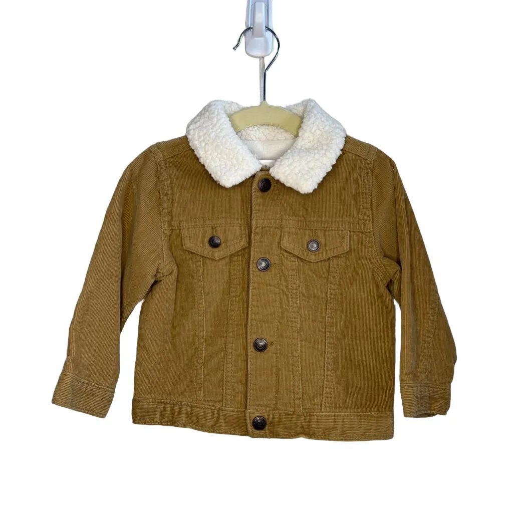 Corduroy Jacket, Fleece Collar