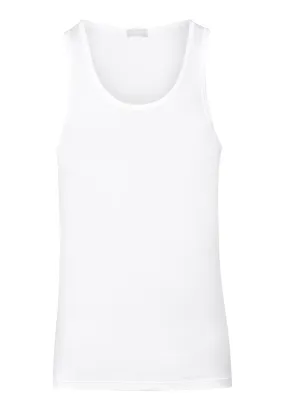 Cotton Superior Fitted Cotton Tank Top | White 73087-101