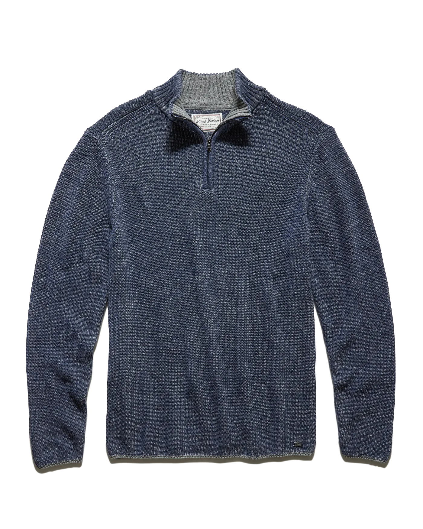 COURTLAND TEXTURED 1/4-ZIP SWEATER