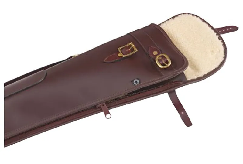 Croots - Byland Leather Shotgun Slip with Flap & Zip