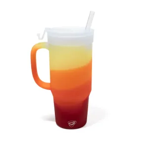 Customized Silipint Silicone 32 oz Humbler (Handled Straw Tumbler)