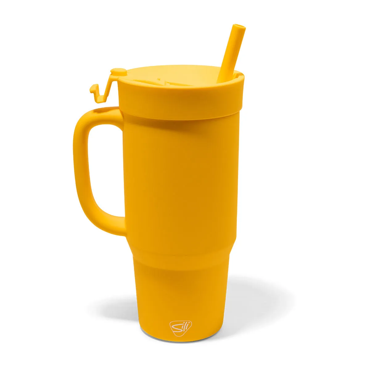 Customized Silipint Silicone 32 oz Humbler (Handled Straw Tumbler)