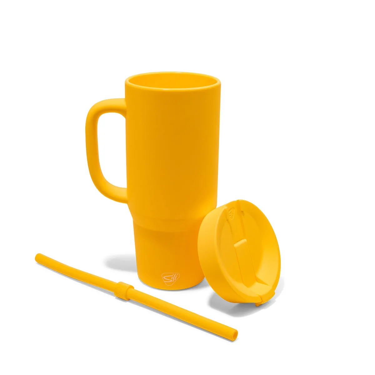 Customized Silipint Silicone 32 oz Humbler (Handled Straw Tumbler)