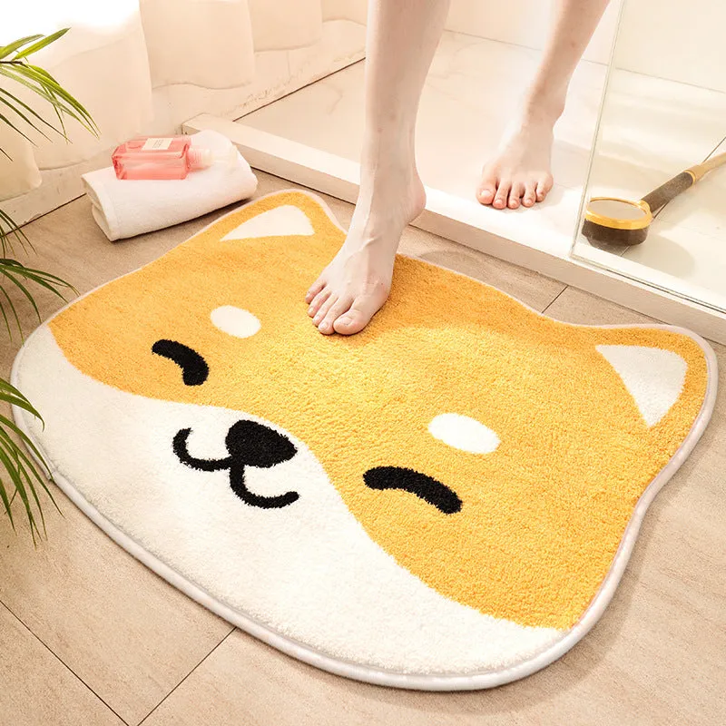 Cute Cat Non-slip Carpet Door Mat