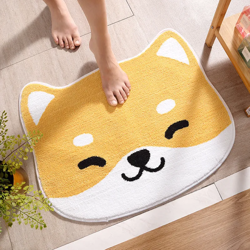 Cute Cat Non-slip Carpet Door Mat