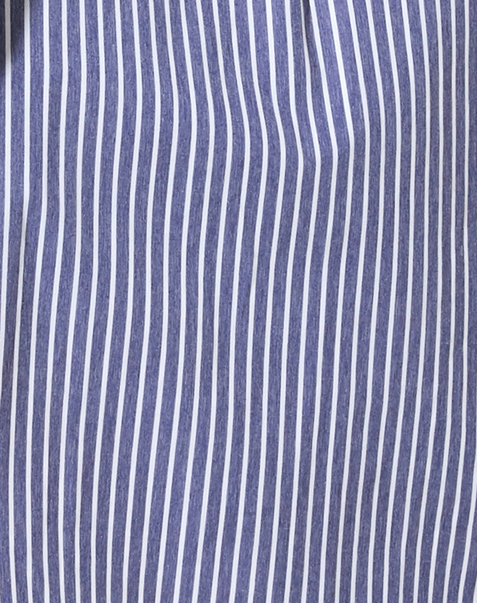 Gane Shirt in Dark Blue Stripe