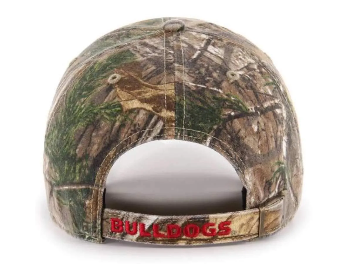 Georgia Bulldogs 47 Brand Realtree Camo Clean Up Adjustable Strap Slouch Hat Cap