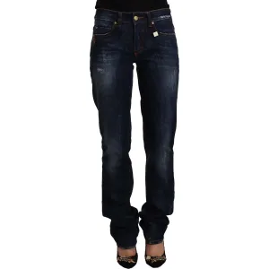 GF Ferre Chic Mid Waist Straight Cut Jeans