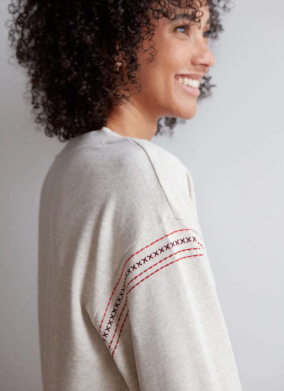 Heathered Penelope Pullover