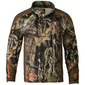 Hell's Canyon Midweight Base Layer 1-4 Zip Top - Mossy Oak Break-Up Country, Medium