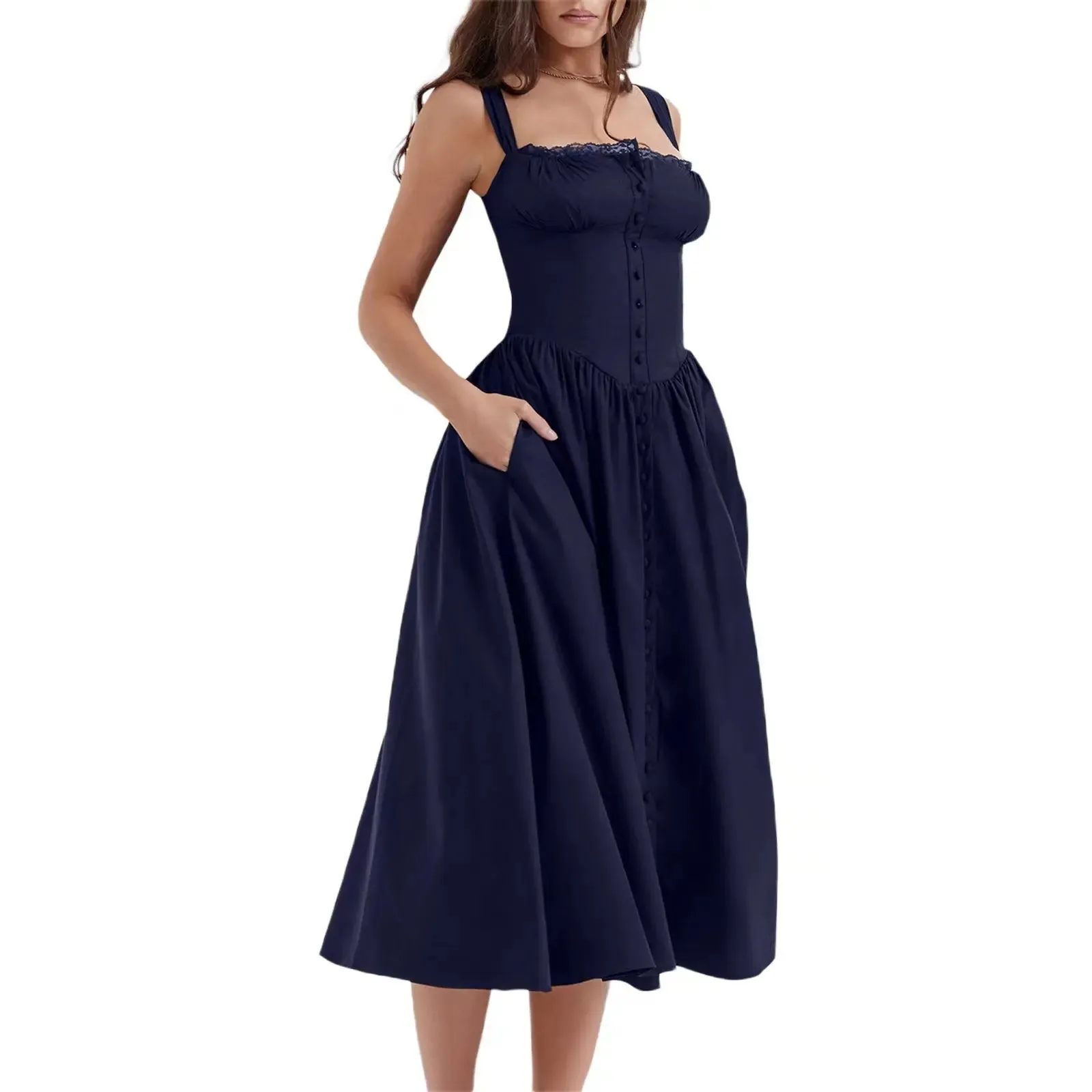 Holiday Party Summer Women Maxi Sleeveless Sexy Casual Dress Dress